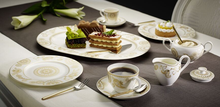 La Classica Σετ Μαχαιροπίρουνα μερικώς επιχρυσωμένα, Σετ 24 τεμαχίων