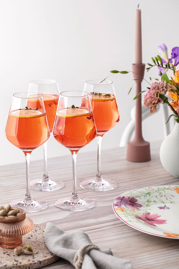 La Divina Kozarci za belo vino, 380 ml, 4 kosi