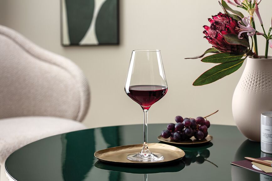 La Divina Kozarci za rdeče vino, 650 ml, 4 kosi