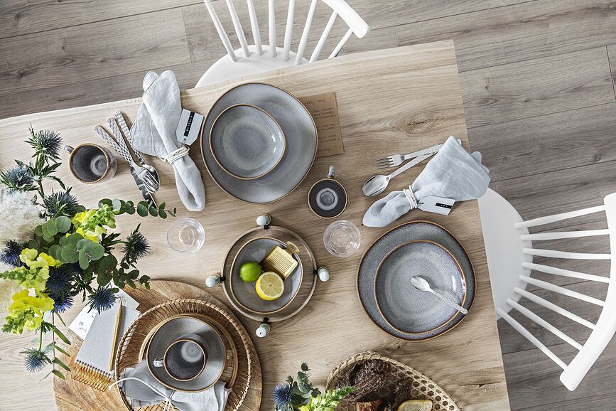 Lave Assiette à déjeuner 23 cm, beige