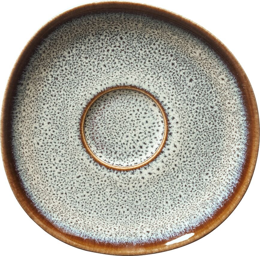 Lave Beige Soucoupe pour Tasse à Café ou Thé