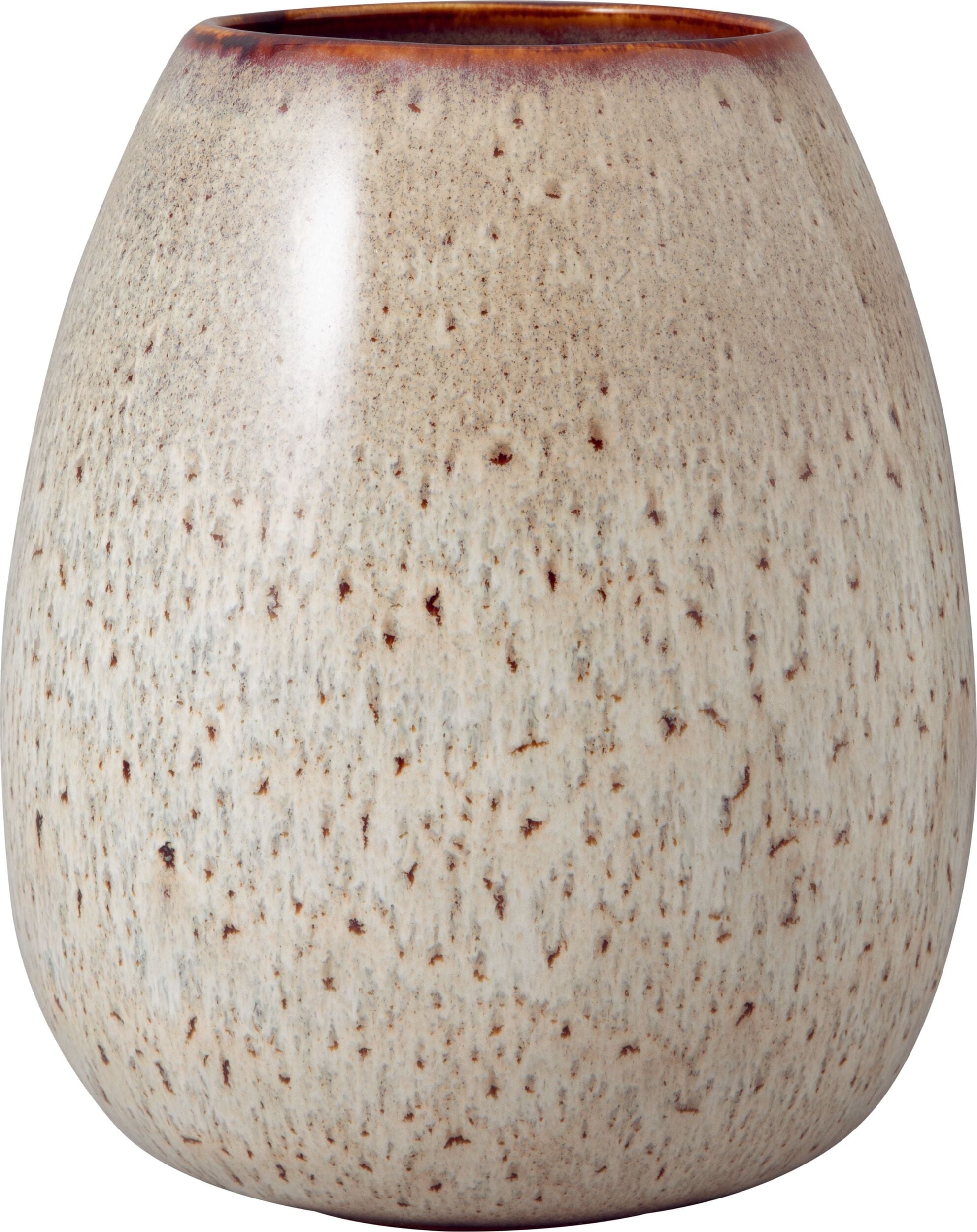 Lave Home Drop Vase 17,4 cm beige