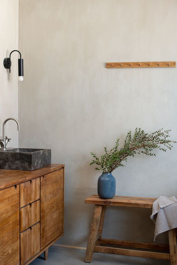 Lave Home Nek Βάζο, 21,9 εκ., λευκό, μπλε