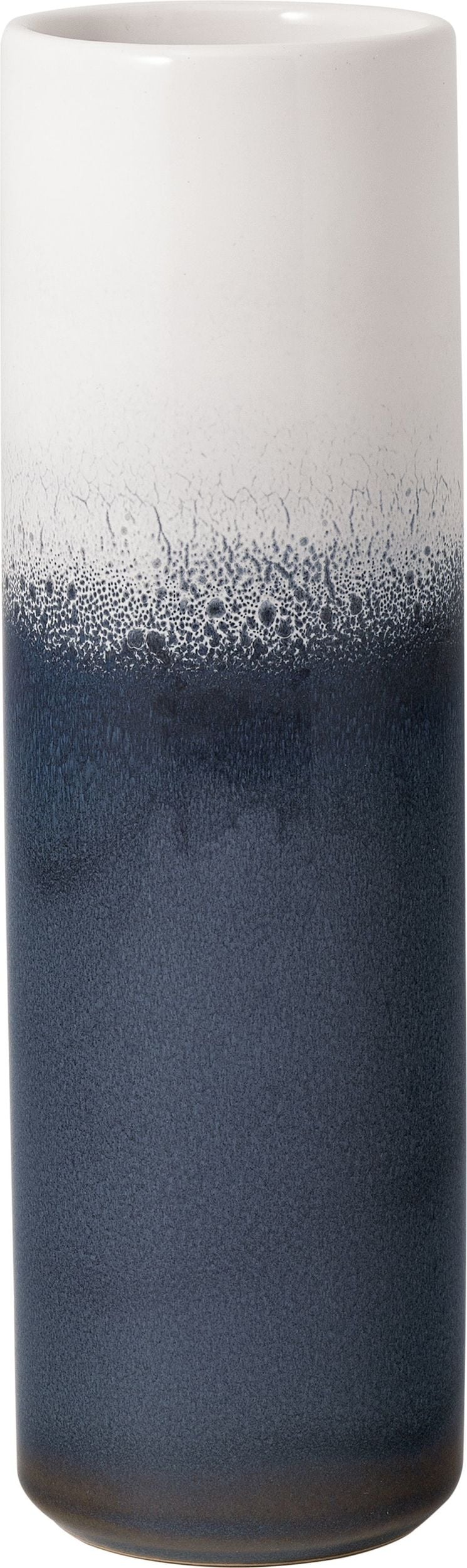 Lave Home Vase 25 cm weiß und blau