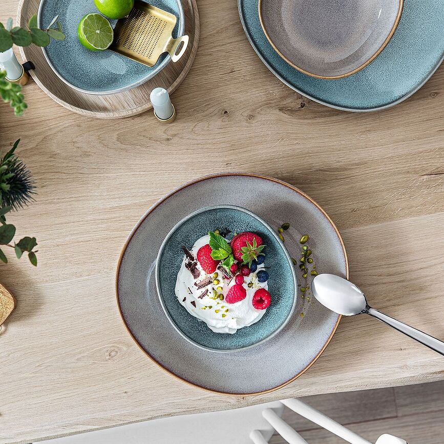 Lave Μπολ ρηχό, 21 εκ., μπεζ