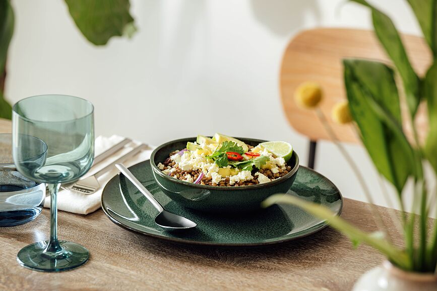 Lave Vert Assiette Plate, 28 cm