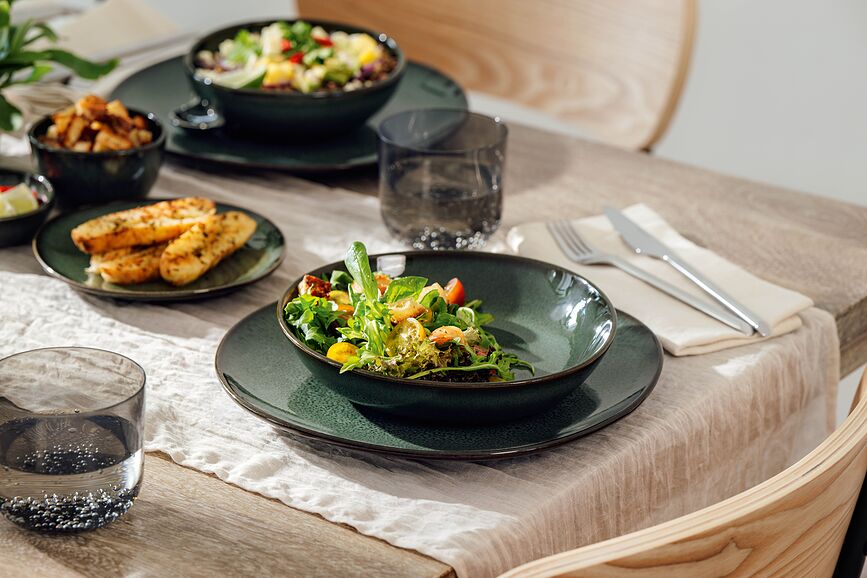 Lave Vert Coupelle pour apéritif basse, 10 cm