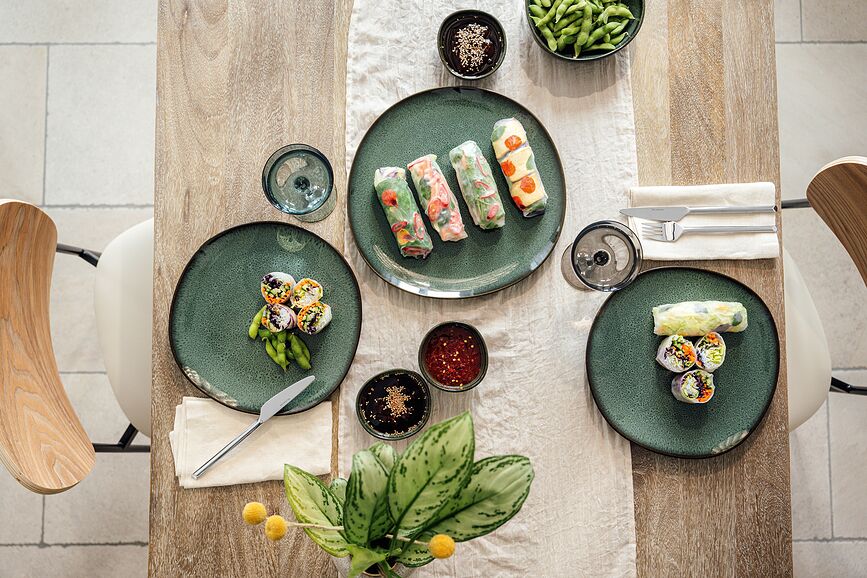 Lave Vert Plat de Service, 31,5 cm