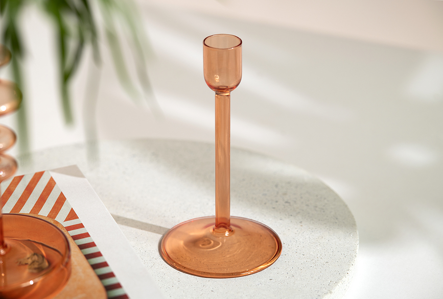 Like Home Apricot Classic candle holder 15 cm