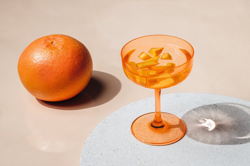 Like Smoke Kozarci za šampanjec, 190 ml, 2 kosa