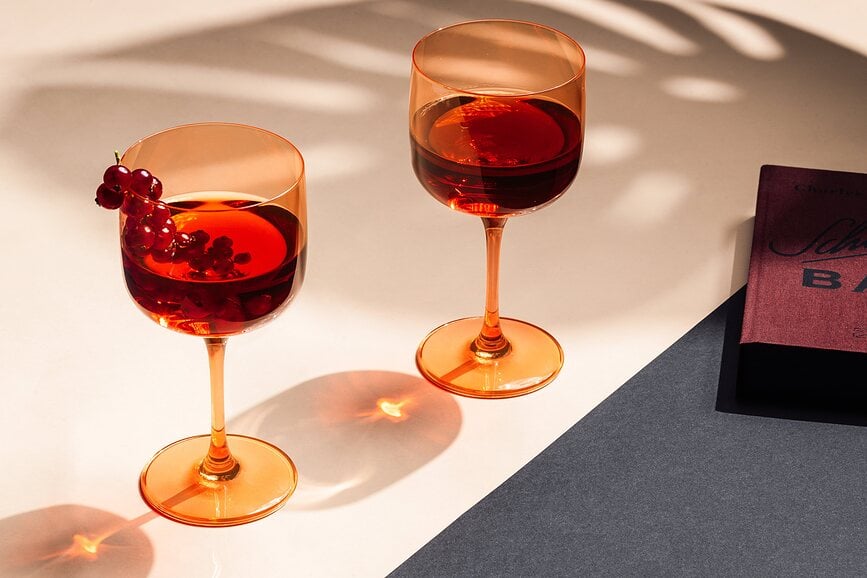 Like Ice Verres à Vin, 350 ml, Lot de 2