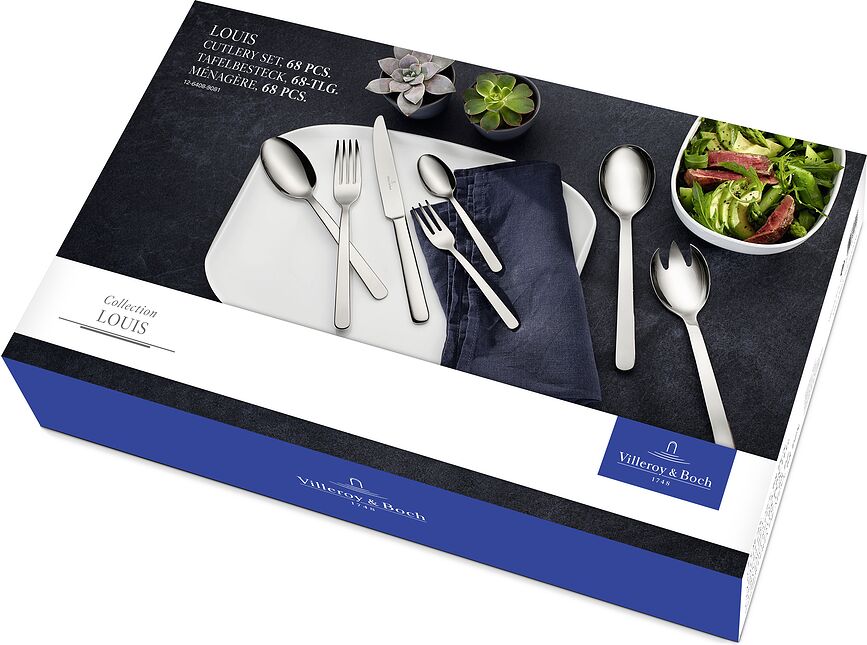 Louis Service de Couverts 68 pièces