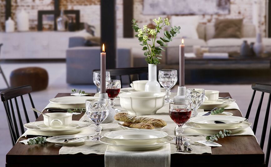 Manoir Assiette Creuse 23 cm