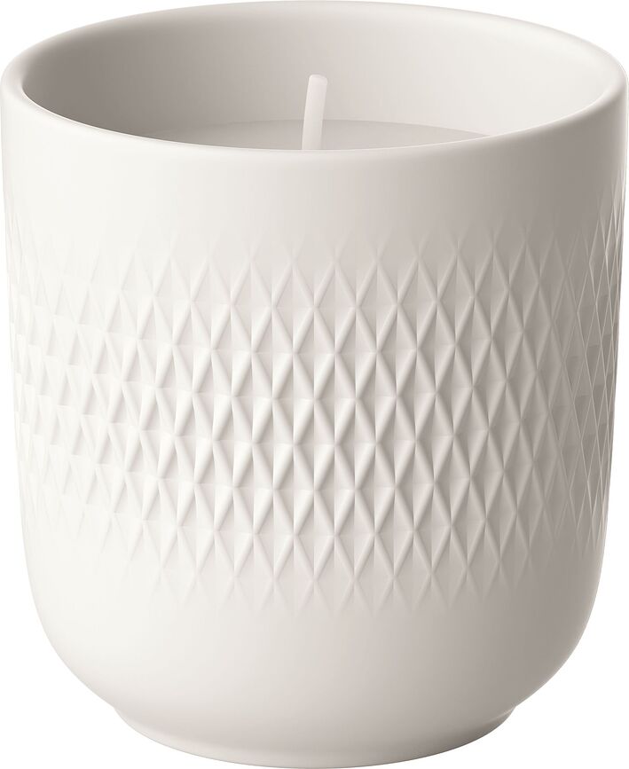 Manufacture Collier Blanc Carre Mystery Bougie parfumée