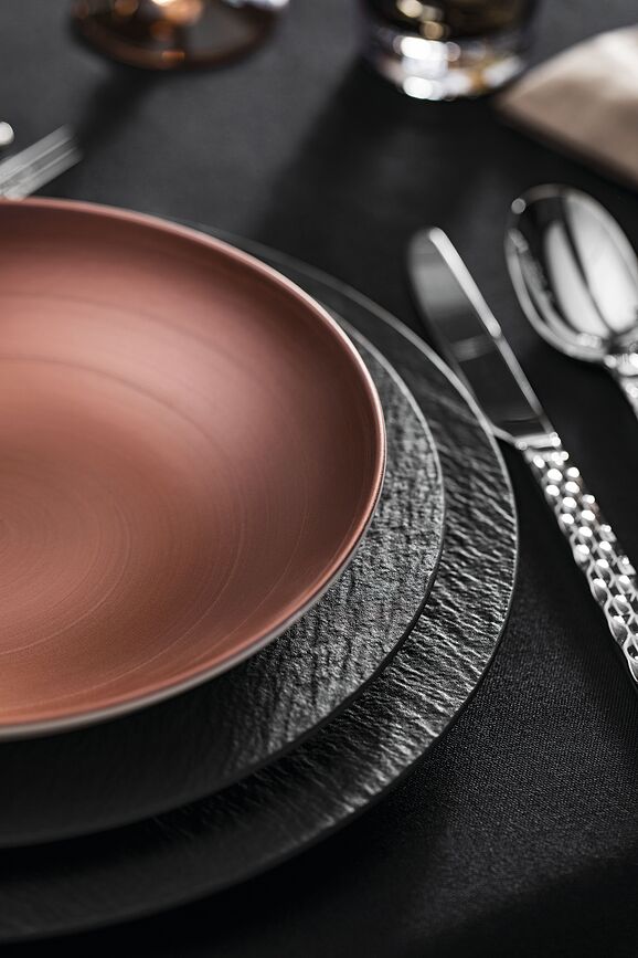 Manufacture Rock Assiette plate avec évidement, 27 cm