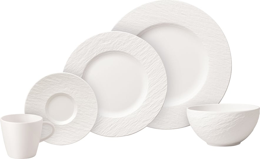 Manufacture Rock Blanc Frühstücksset, 20-tlg.