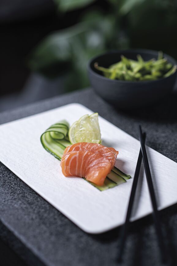 Manufacture Rock Blanc Pladenj za serviranje pravokoten, 17 x 28 cm