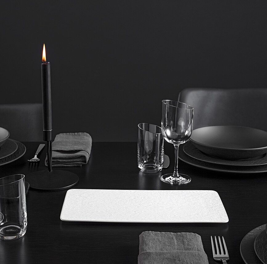 Manufacture Rock Blanc Pladanj za posluživanje pravokutni 17 x 28 cm