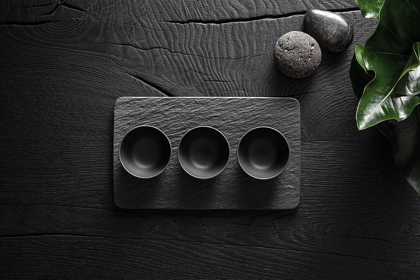 Manufacture Rock Posudice za Umake i Dipove s pladnjem Set od 4 dijela