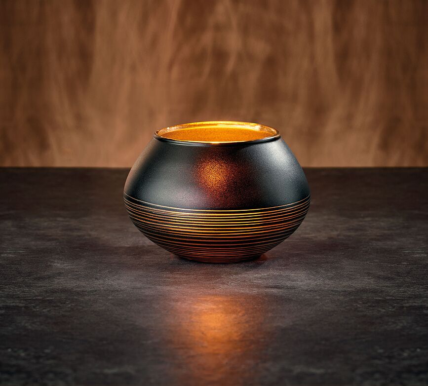 Manufacture Swirl Svečnik za čajne svečke, 7 cm