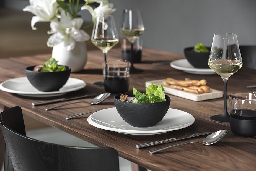 Manufacture Travertine Plat de Service, 28,2 x 40,5 cm