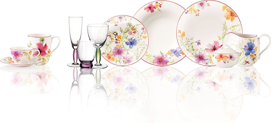 Mariefleur Basic Assiette Plate, 27 cm