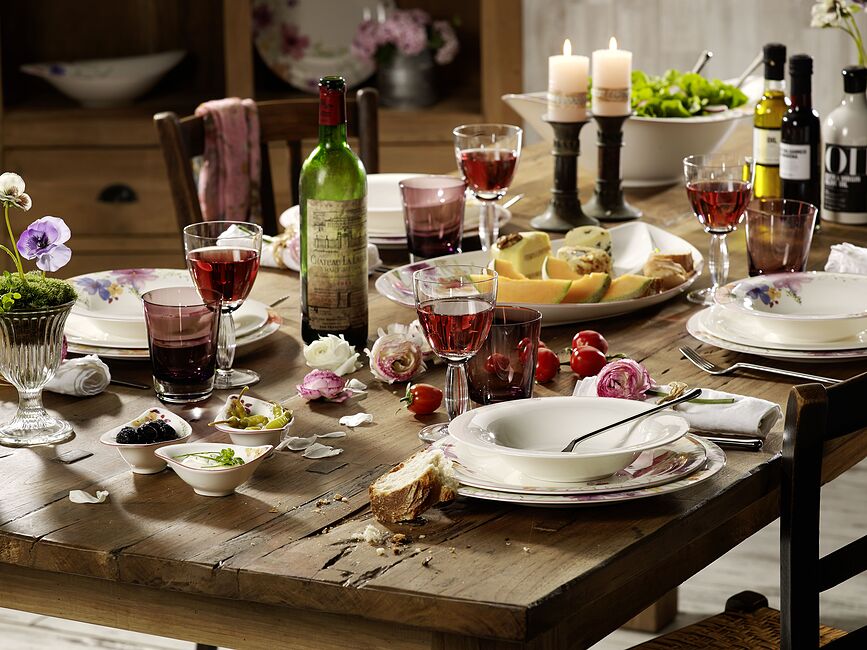 Mariefleur Serve & Salad Saladier, 24 x 36 cm