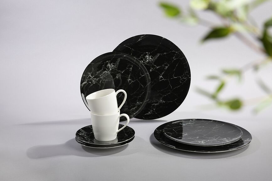 Marmory Servis za Jelo bijeli 8-dijelni set