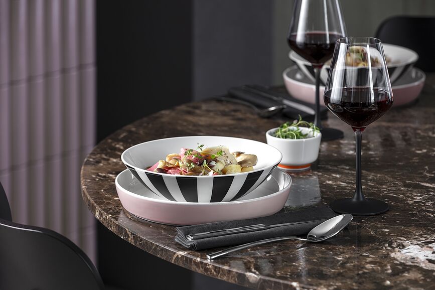 Memphis Collection Assiette creuse 23,8 cm