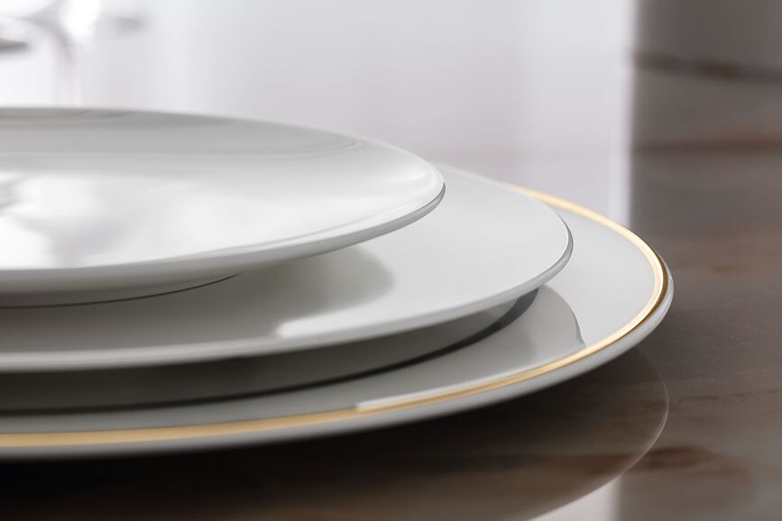 MetroChic 1 Assiette à Déjeuner 22 cm