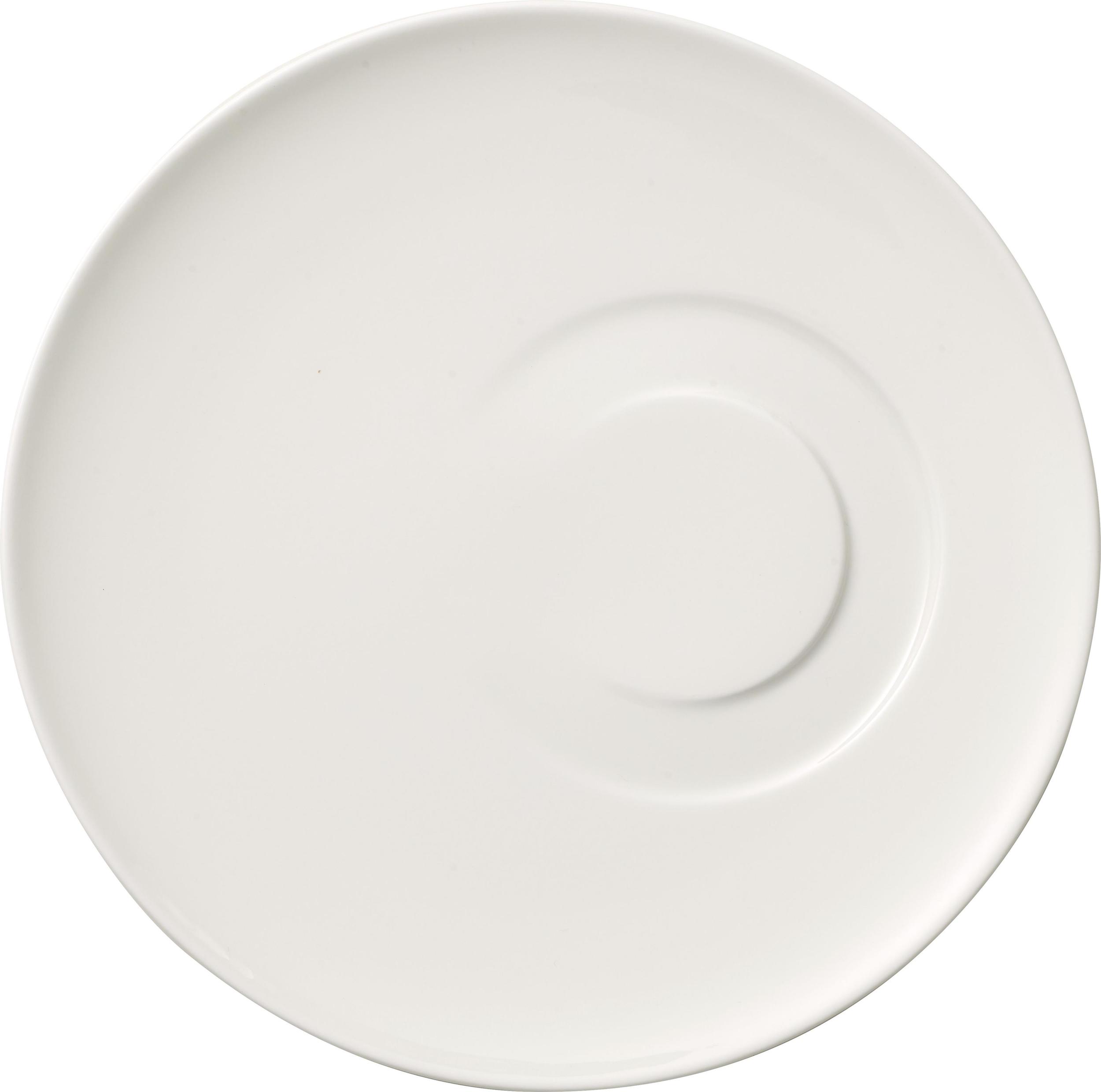 Metrochic Blanc Untertasse für eine Kaffee- oder Teetasse mit Untertasse
