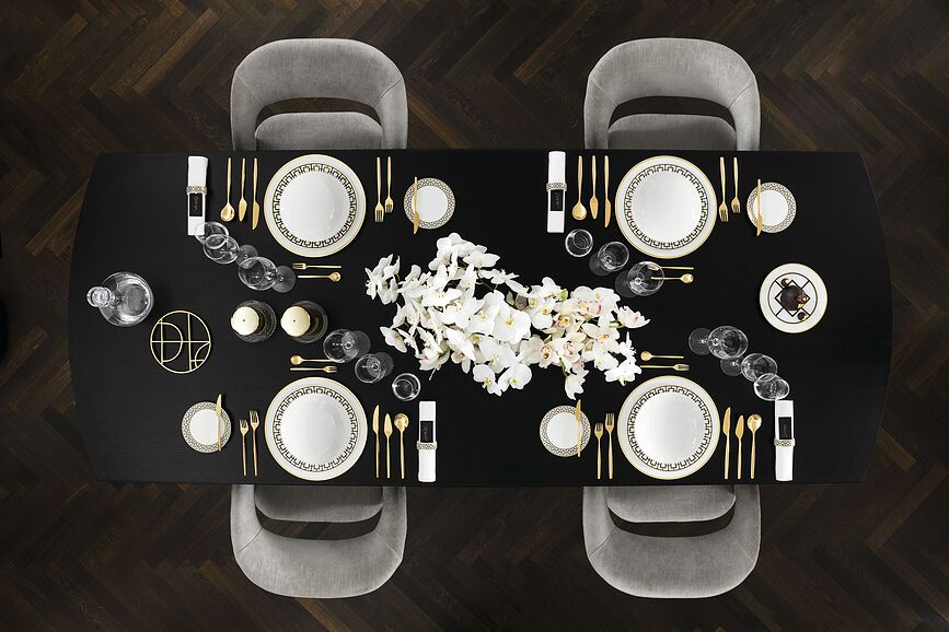 MetroChic d'Or Couteau à dessert