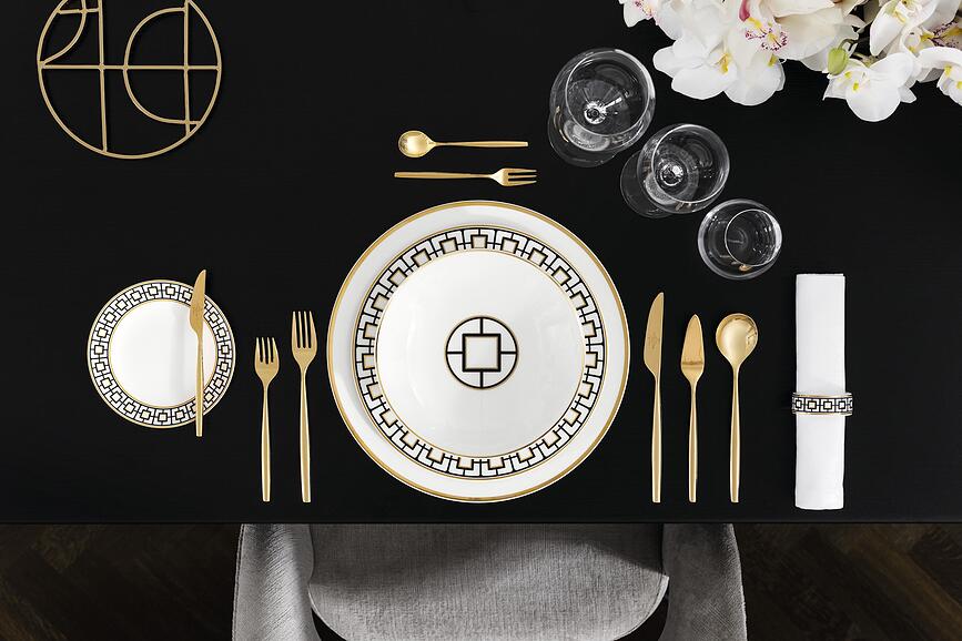 MetroChic d'Or Pribor za Jelo Set od 113 dijelova