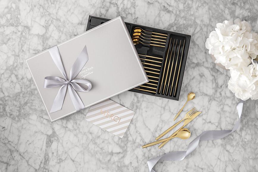 MetroChic d'Or Set jedilnega pribora, 24-delni set