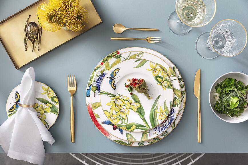 MetroChic d'Or Set jedilnega pribora, 24-delni set