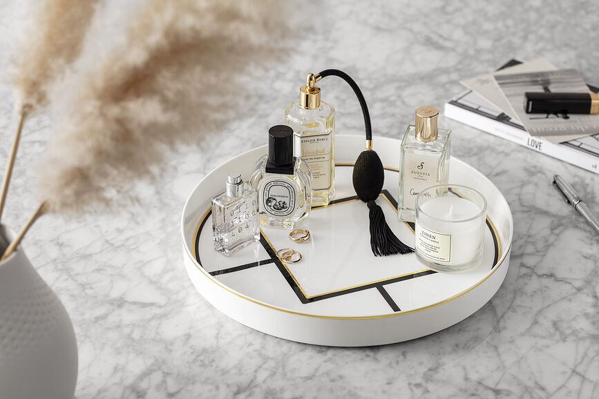 MetroChic Gifts Plateau de Service, 33 cm