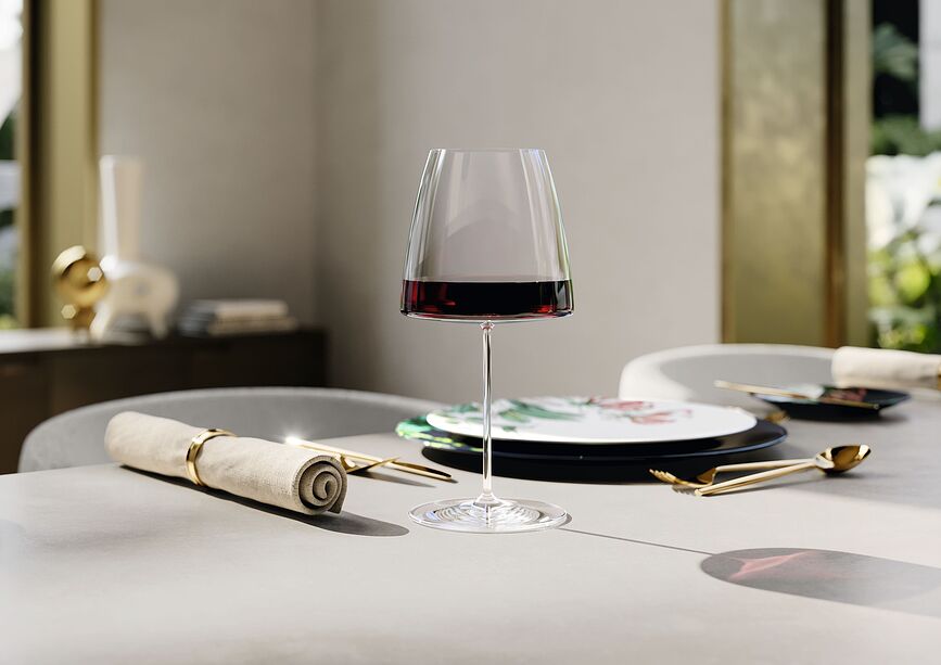 MetroChic Verres à vin rouge, Lot de 2