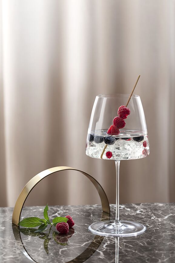 MetroChic Verres à vin rouge, Lot de 2