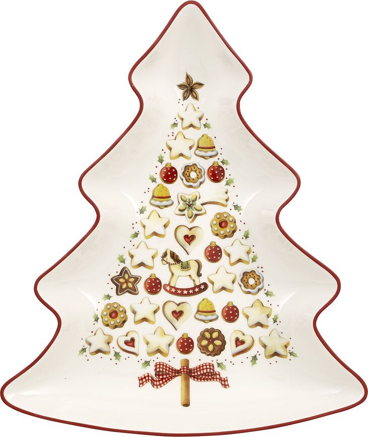 Миска для закусок Winter Bakery Delight ялинка
