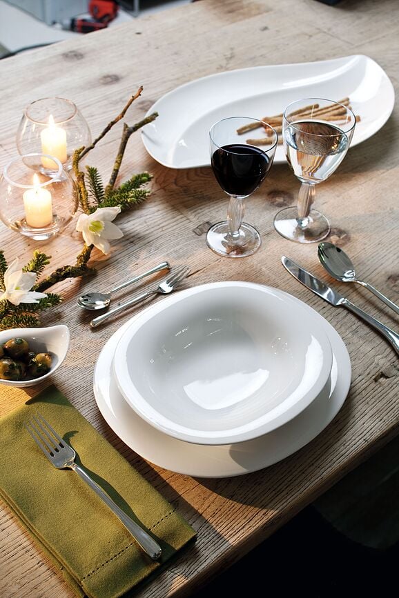 New Cottage Basic Tanjur duboki ovalni 24 cm