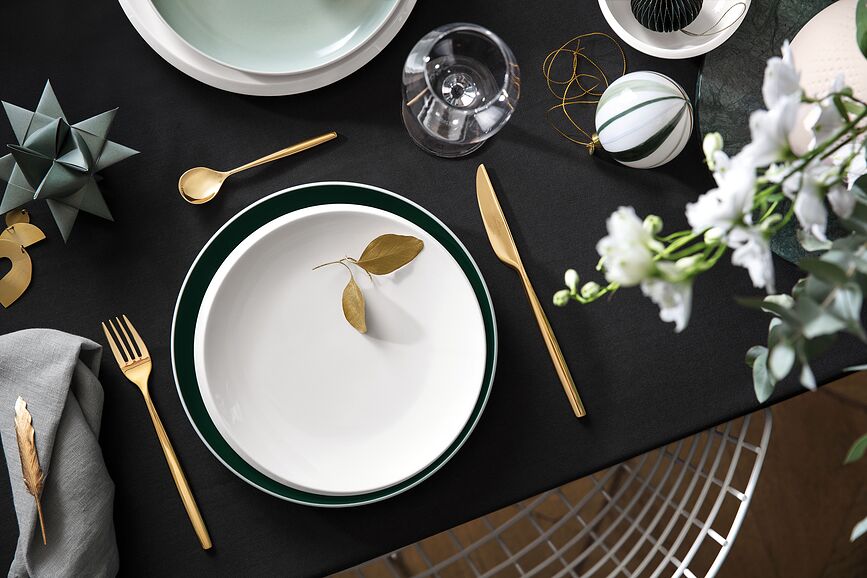 NewMoon Assiette à déjeuner, 24 cm