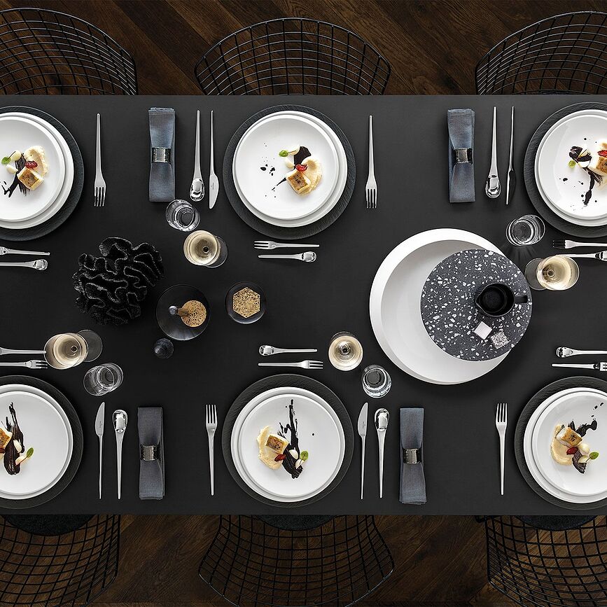 NewMoon Assiette à déjeuner, 24 cm