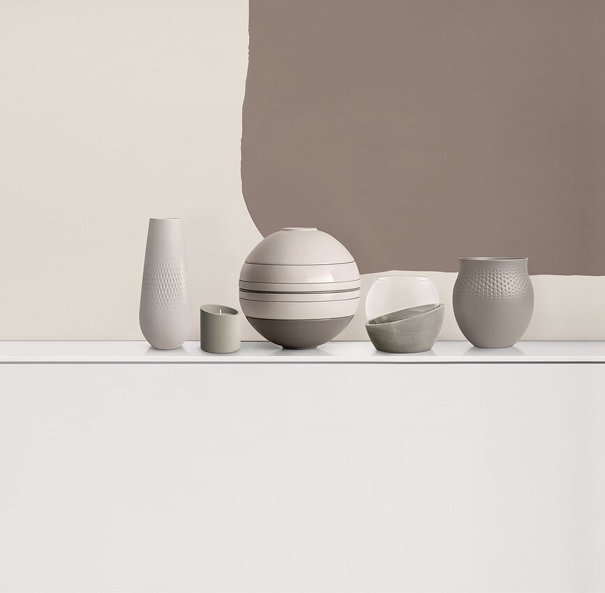 NewMoon Beige Home Energy Dišeča sveča, bež