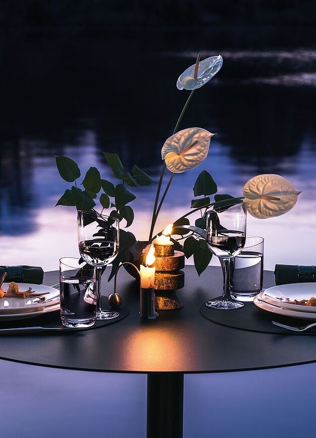 NewMoon Ποτήρια για Λευκό Κρασί, 300 ml, 4 τμχ