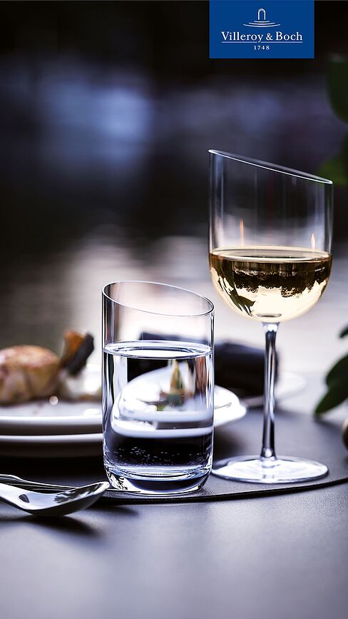 NewMoon Verres à vin blanc, 300 ml, Lot de 4