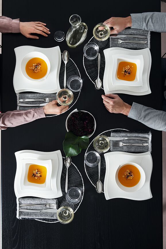 NewWave Assiette carrée, 24 cm