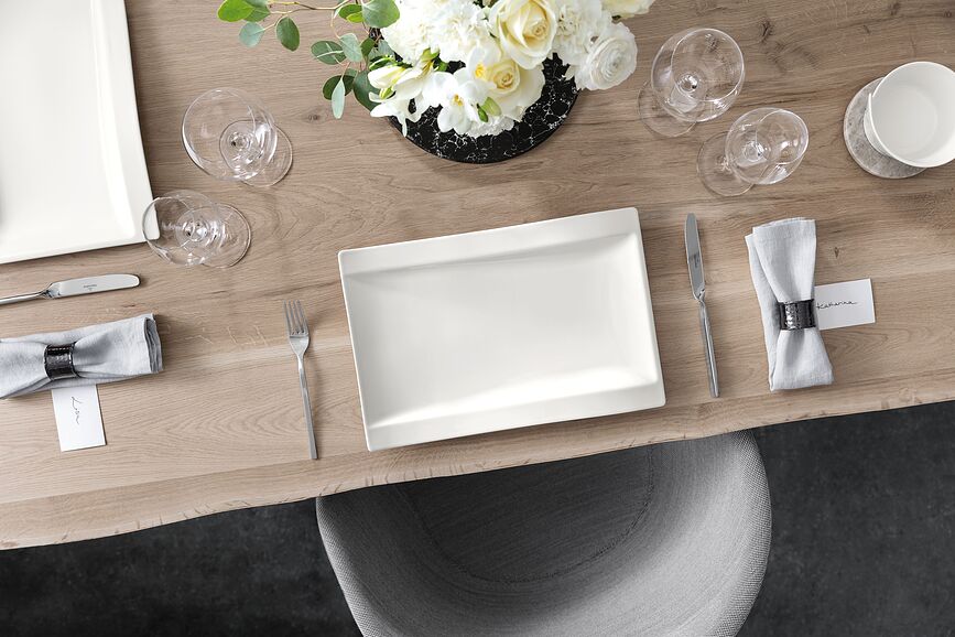 NewWave Assiette de Table 25 x 37 cm