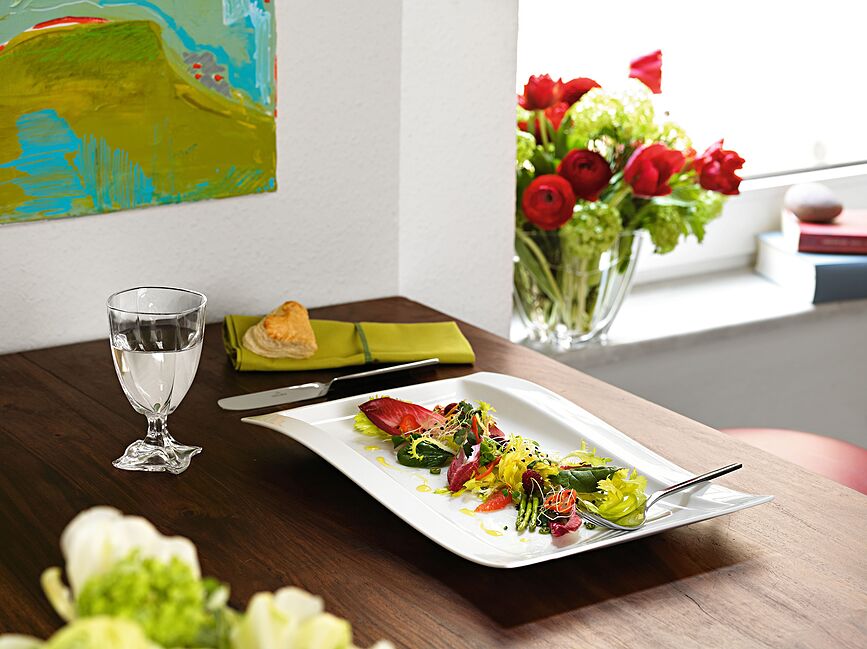 NewWave Assiette de Table 25 x 37 cm