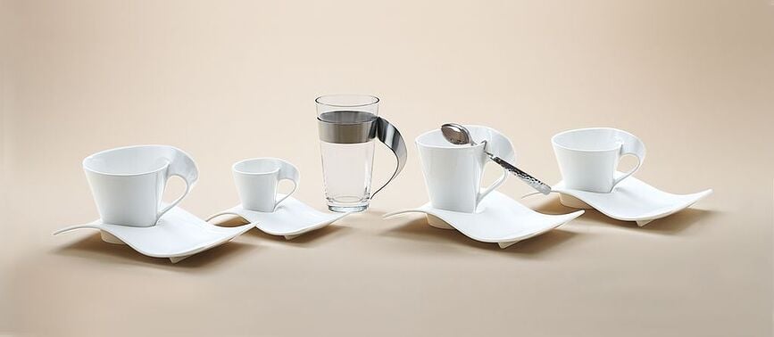 NewWave Caffe Skodelica za latte, 400 ml