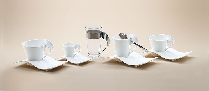 NewWave Caffe Tasse à Latte, 400 ml